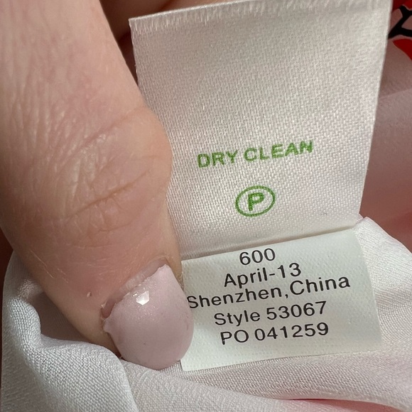 Lilly Pulitzer Tango Orange Booze Cruise Kenner Dress 100% Silk Size Small - Picture 10 of 13